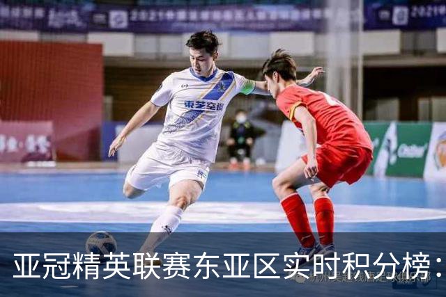 亚冠精英联赛东亚区实时积分榜：国安不败暂列第三，海港跌至第八