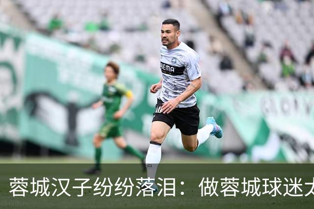 蓉城汉子纷纷落泪：做蓉城球迷太难了 一将无能累死三军 夺冠也丢脸