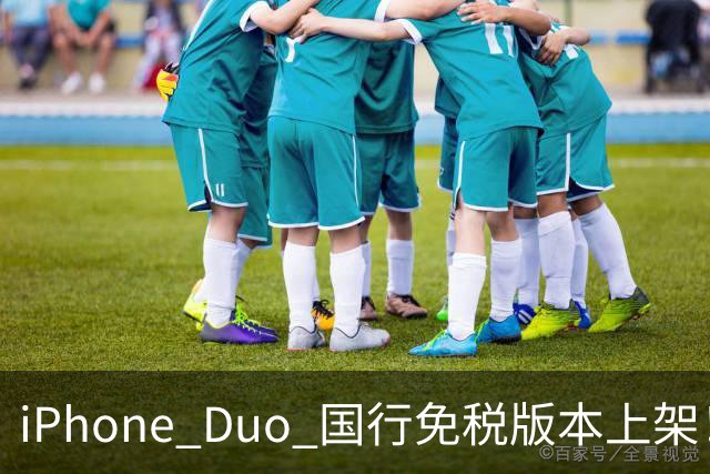 iPhone Duo 国行免税版本上架！但这价格也太离谱了